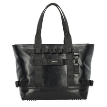 Cargue la imagen en el visor de la Galería,Bolso shoper efecto vinilo de Replay