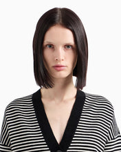 Cargue la imagen en el visor de la Galería,Cárdigan de Rallas Armani Exchange