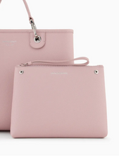 Cargue la imagen en el visor de la Galería,Bolso Shopper Grande Piel Rosa Emporio Armani
