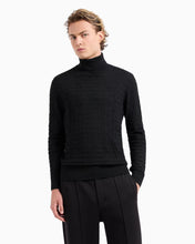 Cargue la imagen en el visor de la Galería,Jersey de Cuello Doblado Emporio Armani