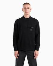 Cargue la imagen en el visor de la Galería,Jersey con Bolsillo de Parche Armani Exchange
