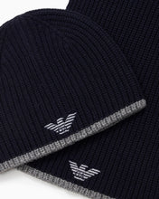 Cargue la imagen en el visor de la Galería,Gorro y Bufanda Emporio Armani