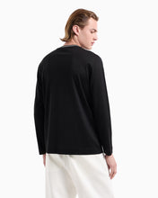 Cargue la imagen en el visor de la Galería,Jersey de Cuello Redondo Emporio Armani