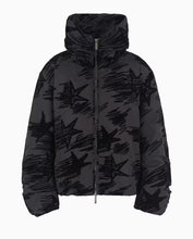 Cargue la imagen en el visor de la Galería,Chaqueta acolchada estrellas Emporio Armani