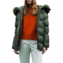 Cargue la imagen en el visor de la Galería,Chaqueta acolchada con pelo de Peuterey