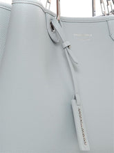 Cargue la imagen en el visor de la Galería,Bolso Shoper Grande Piel Azul Claro Emporio Armani