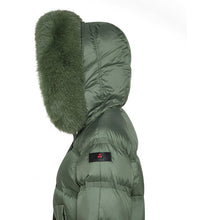 Cargue la imagen en el visor de la Galería,Chaqueta acolchada con pelo de Peuterey