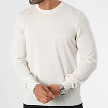 Cargue la imagen en el visor de la Galería,Jersey de Cuello Redondo BOSS