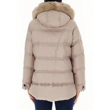 Cargue la imagen en el visor de la Galería,Chaqueta acolchada con cuello de pelo Peuterey