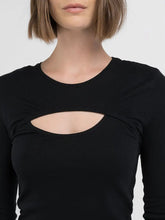 Cargue la imagen en el visor de la Galería,Camiseta Canalé con Abertura Replay