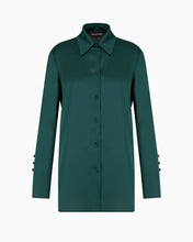 Cargue la imagen en el visor de la Galería,Camisa Satén Emporio Armani