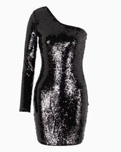 Cargue la imagen en el visor de la Galería,Vestido Lentejuelas Armani Exchange