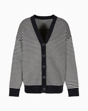 Cargue la imagen en el visor de la Galería,Cárdigan de Rallas Armani Exchange