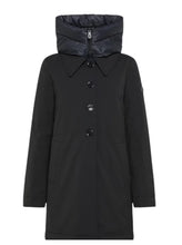Cargue la imagen en el visor de la Galería,Abrigo con Cuello Alto y Capucha Peuterey
