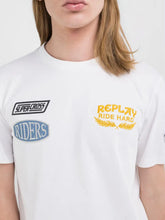 Cargue la imagen en el visor de la Galería,Camiseta Estampada y Parches Bordados Replay