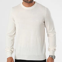 Cargue la imagen en el visor de la Galería,Jersey de Cuello Redondo BOSS