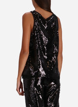 Cargue la imagen en el visor de la Galería,Top tirantes de Lentejuelas BOSS