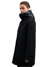 Cargue la imagen en el visor de la Galería,Abrigo con Cuello Alto y Capucha Peuterey