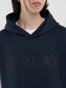 Sudadera con Capucha sin Mangas Replay