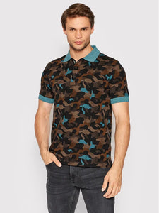 Polo Replay de camuflaje